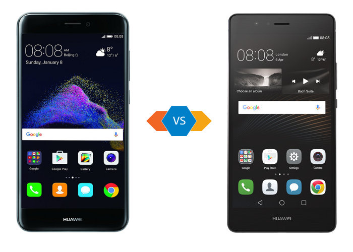 Copertina Huawei P8 Lite 2017 vs Huawei P9 Lite
