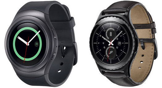 Samsung Galaxy Gear S2 e Samsung Galaxy Gear S2 Classic front